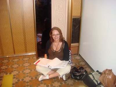 waiting for our room to get ready