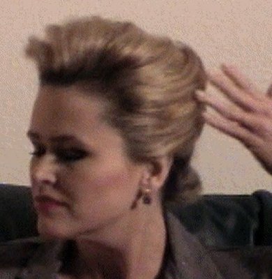Nice to see Contrast between a Great Updo or Provacative Style then the Trashing with Shampoo and Water MIX